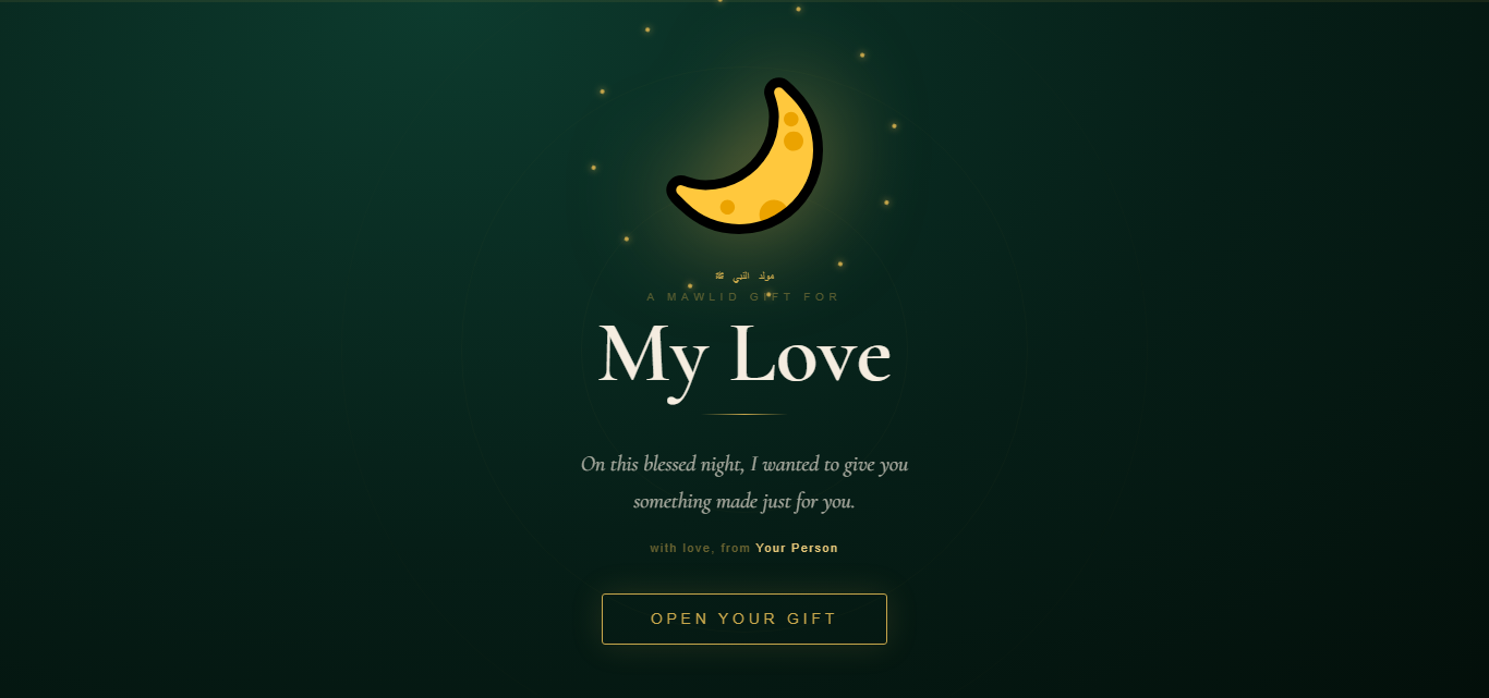 Mawlid — A Gift For You 🌙